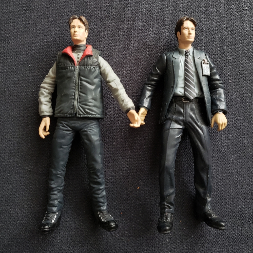 👽 X-Files Fox Mulder Action Figures 👽